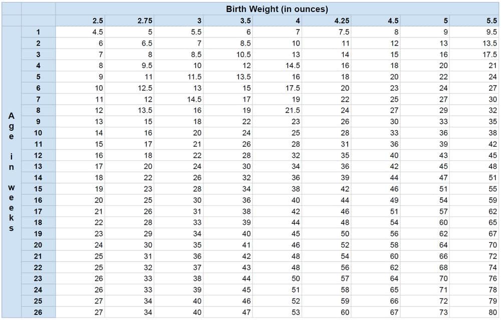 yorkie weight chart