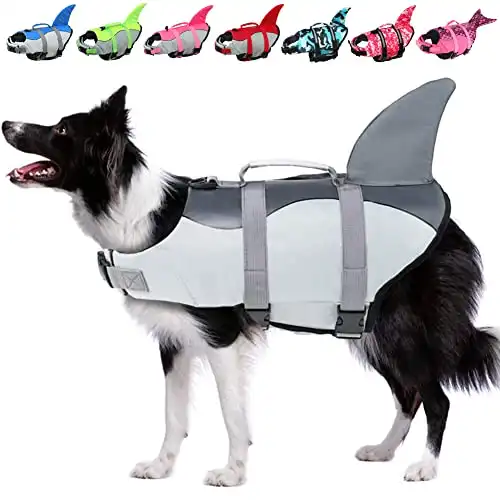 Emust Shark Life Jacket for Dogs