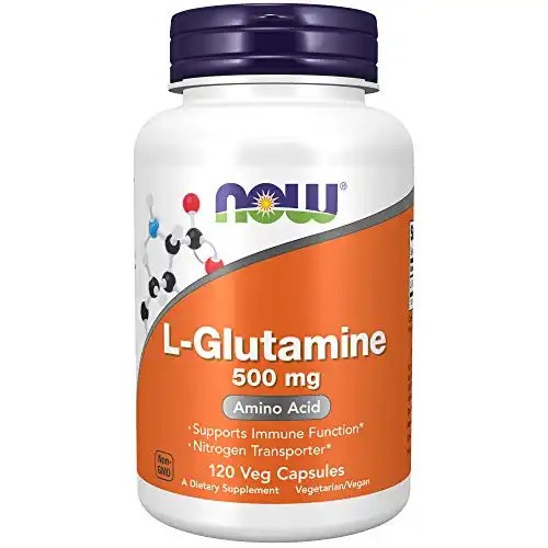 Now Supplements L-Glutamine (120 Capsules)
