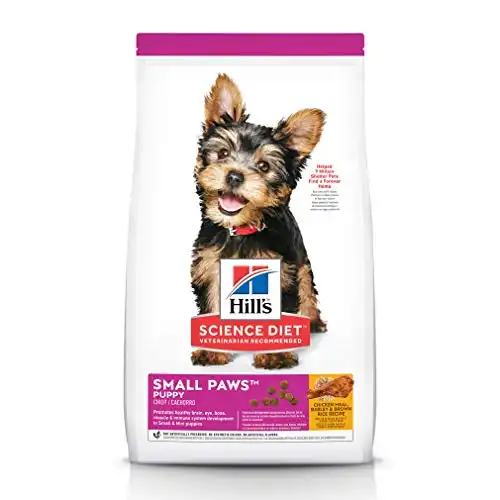 Hill's Science Diet Dry Dog Food for Small Breed Puppies (4.5 lb Bag)