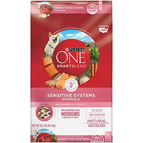 Purina One Natural Sensitive Stomach Dry Dog Food (31.1 lbs)