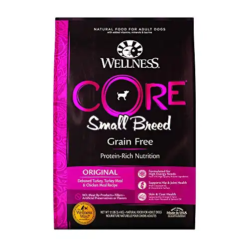 Wellness Core Natural Grain Free Dry Dog Food (12 lb Bag)